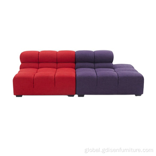 China Minimalist Modular Sofa Modern style Tufty Time Large and small Living Room Sofa in Fabric and Wood Frame Supplier